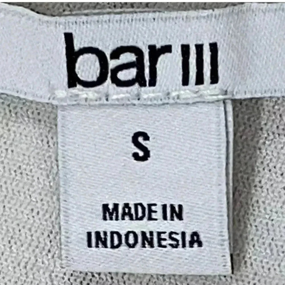 NWT BAR III Snakeskin Print Tank Top Sleeveless Blouse Back Zipper Closure - Picture 10 of 13